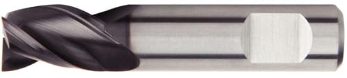 Image of Kennametal GOmill Square End Mill, 3 Flute, 6 mm Cut Dia, KC643M Grade, UEDE0600A3AS, 4032787, Plain Shank