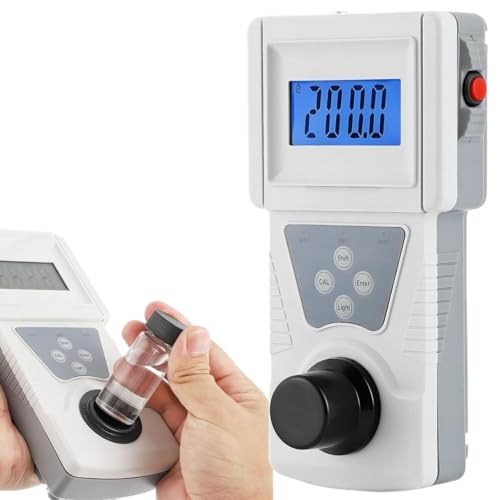 YXYLJOZ Medidor de turbidez Digital portátil Inteligente: analizador de Calidad del Agua con microcomputadora Personalizable para un análisis y monitoreo precisos del Agua.