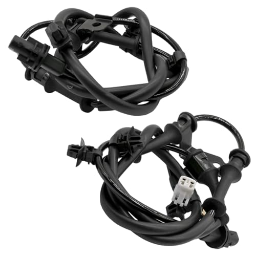 2PCS Front Left and Right Abs Wheel Speed Sensor Compatible