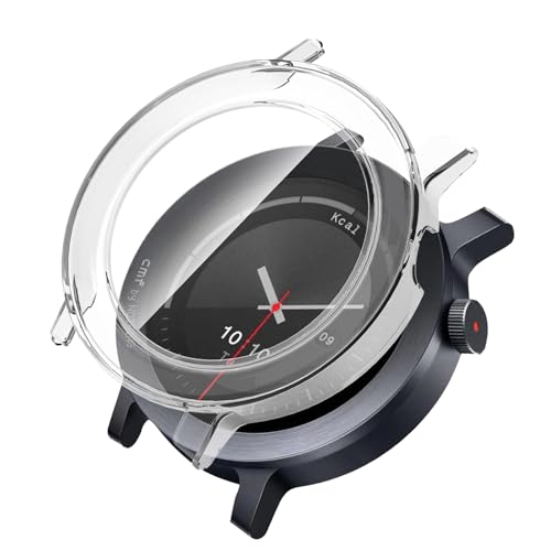 YealRed For CMF by Nothing Watch 3 Pro �ی�P�[�X �y�� PC+�����K���X�J�o�[ 9H�d�x ���t���ȒP ��̌^ �S�ʕی� �L�Y�h�~ �ϏՌ� HD�����ߗ� �w��h�~ ���˒ጸ CMF by Nothing Watch 