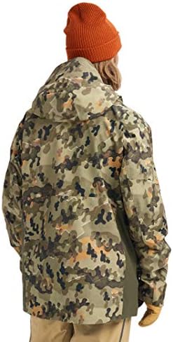 Burton Mens Ak Gore-Tex Cyclic Jacket, Keef Shelter Camo, XX-Large