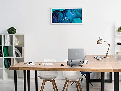 Suporte Ergonômico para Notebook Aço Cromado