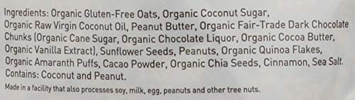 Image of Purely Elizabeth, Granola Nut Butter Chocolate, 10 Ounce