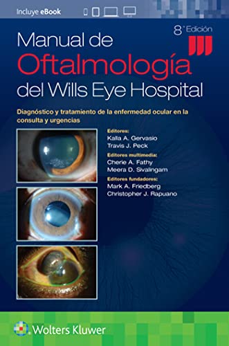 Portada de Manual de Oftalmología del Wills Eye Hospital