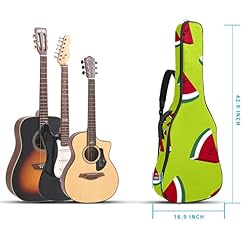 Housse étanche pour guitare acoustique avec double bandoulière et poche Motif mariage, Multicolore 09, 42.9×16.9×4.7 in… - Les Beatles, Paul McCartney, John Lennon, RIngo Starr, George Harrison Housse étanche pour guitare acoustique avec double bandoulière et poche Motif mariage, Multicolore 09, 42.9x16.9x4.7 in… – Image 5