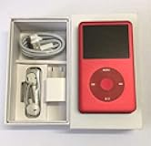Custom 1TB SSD with 3000mAh Battery Upgraded Compatible for iPod Classic 7th Generation 1TB (RED)