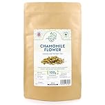 Chamomile Flower Loose Herbal Tea - Premium Camomile - Matricaria Chamomilla (100g)