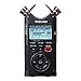 Tascam DR-40X Four-Track Audio Recorder/USB Audio Interface Bundle with 64GB Memory Card, USB Card Reader and Headphones (4 Items)