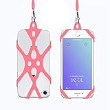 【Anti Drop】Con esta funda universal, su teléfono no tendrá la oportunidad de caer al suelo. La correa de sujeción universal para teléfonos inteligentes es la solución perfecta para aquellos que necesitan mantener su teléfono seguro y protegido a la vez que lo hace accesible de inmediato