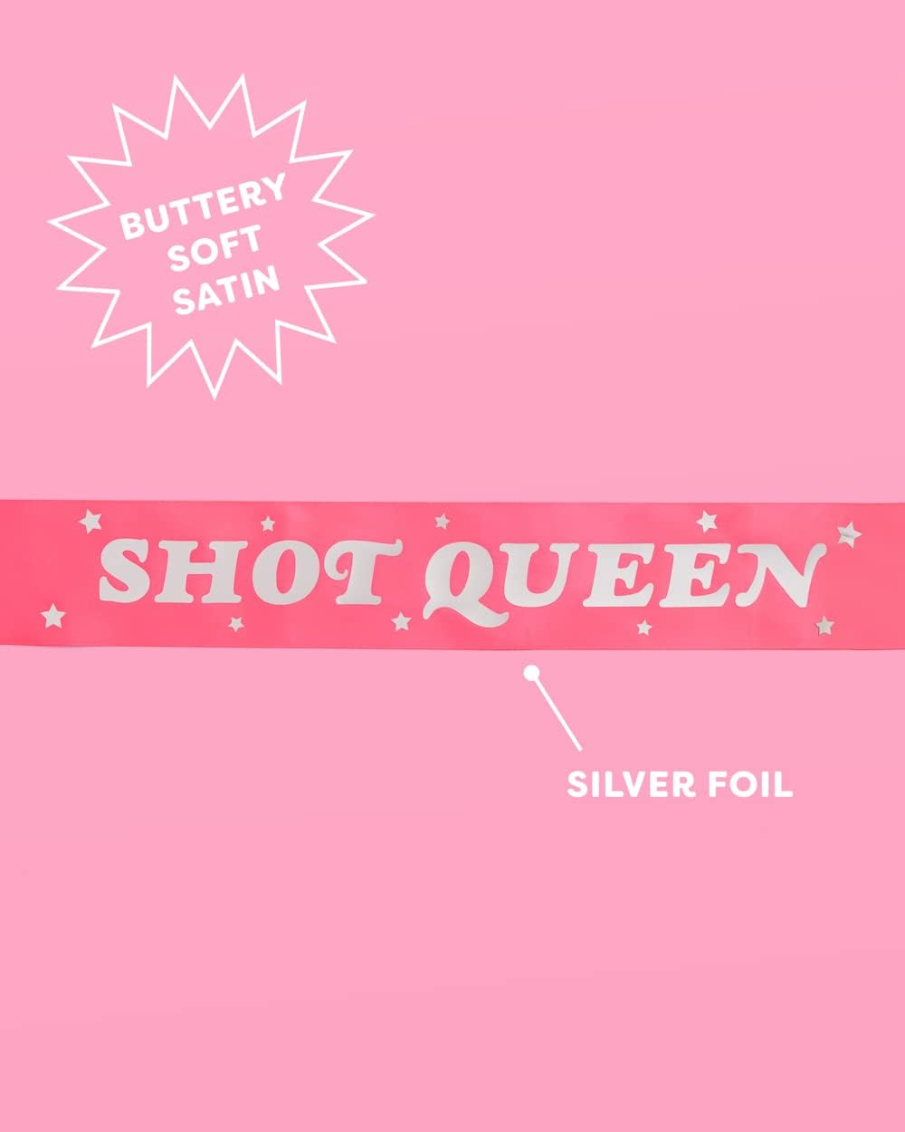 xo, Fetti Birthday Girl Sash - Shot Queen | Birthday Party Decorations - 21st, 30th, 40th, 50th, Birthday Queen