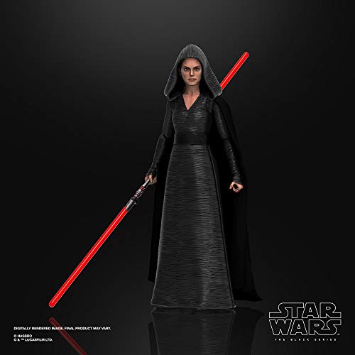 Star Wars The Black Series Rey (Dark Side Vision) Toy 6-Inch Scale The Rise Of Skywalker Collectible Action Figure, Ages 4 And Up, Multicolored (F1307) #TOP3