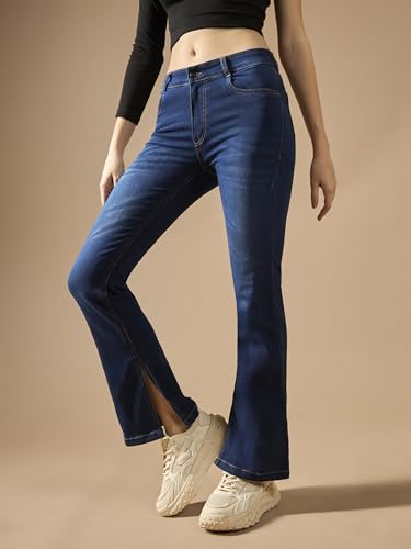 Image of Dolce Crudo High Rise Bootcut Jeans for Women