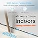 Sokqovt Cat 8 Ethernet Cable Slim 25ft Outdoor&Indoor, Pure Copper Cat8 Internet Cable for Waterproof & Direct Burial, Flexible Cat8 Ethernet Cable 40G 2000MHZ, Cat 8 Network Cable for Indoor Black