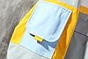 GURUNVANI Casual Hoodie Long Sleeve Hooded Jacket Color Block Pullover, 8031white, XXL #5