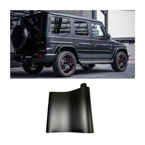 CGEAMDY 30 x 300 cm Car Film Self-Adhesive, Car Interior Film Matt, Bubble-Free Paint Protection Films, Paint Protection Films Film Sticker Waterproof, for Cars Bicycle Motorcycle Protection