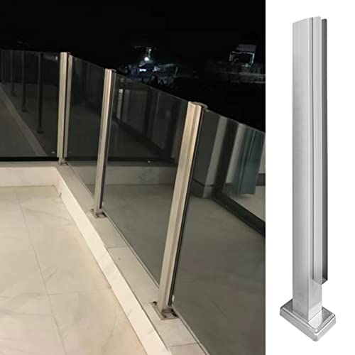 Garde-corps en verre de sécurité pour terrasse et balustrade de jardin