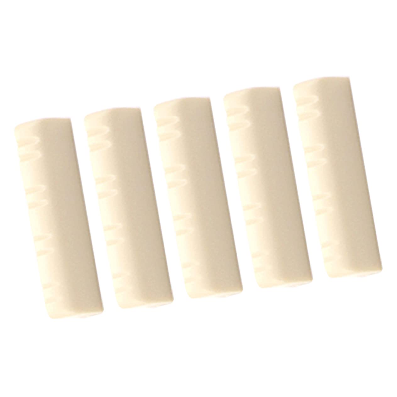 HEMOTON 8-string Mandolin Slotted Nuts Plastic String Nut Replacement for Mandolin Parts