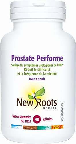 New Roots Herbal Prostate Perform Supplement - 90 Soft Gels - Saw Palmetto With Vitamins & Zinc. Relieves Weak Urine Flow - Incomplete Voiding - Frequent Daytime And Nighttime Urination #TOP2