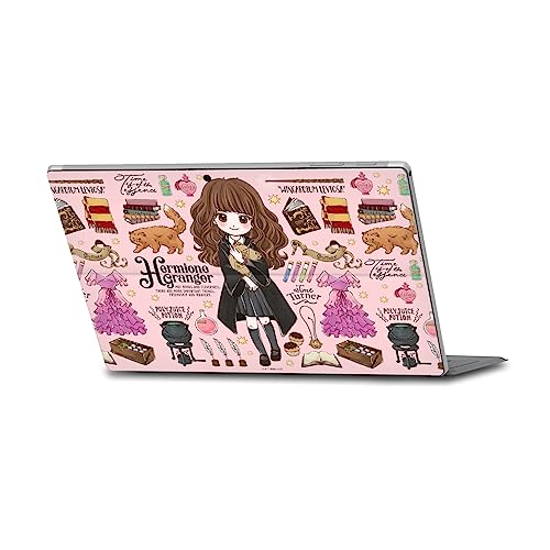 Head Case Designs Officially Licensed Harry Potter Hermione Pattern Graphics Vinyl Sticker Skin Decal Cover Compatible with Microsoft Surface Pro 4/5/6
