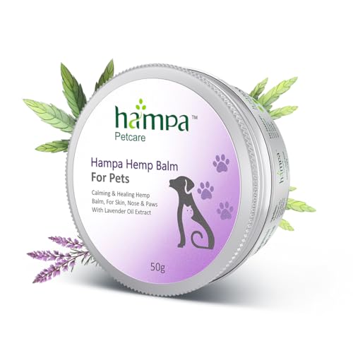 Hampa Hemp Balm for Pets 50g | Nourishing and Moisturizing Balm f...
