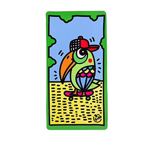 Kasanova Telo Mare Pappagallo 87X165 Cm In Microfibra B.Simo Multicolore