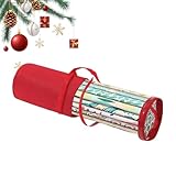 Conception robuste et fonctionnelle : Cet organisateur de papier cadeau allie une structure solide et une fermeture éclair résistante aux blocages pour un fonctionnement fluide et une fermeture aisée. Il maintient le papier cadeau parfaitement rangé, idéal pour les séances de création ou les préparatifs de fêtes.