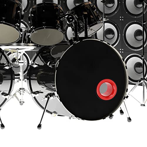 Bass Drum Drum Rack Drum Sound Hole Bass Drum Enhancer Bass 1 Set Drum Enhancer Professional Drum Woofer Percussion Instrument Part Drum Set Woofer Drum Accessories Drum Circle Instruments #TOP1