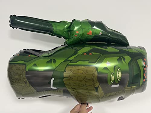 6Pcs Army Camouflage Tank Balloons For Boy Tank Theme Birthday Party Decorations-Camo Balloons Supplies #TOP1