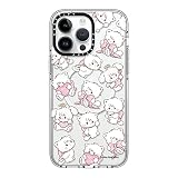 CASETiFY クリア iPhone 14 Pro Max ケース [黄ばみにくい素材/2mからの落下試験をクリア/MagSafe に対応] - mousse & cammy pattern by mikko illustrations
