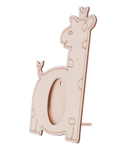3A Giraffe Wooden Baby Picture Frame - Beige FM-18-3A-3190-Beige1