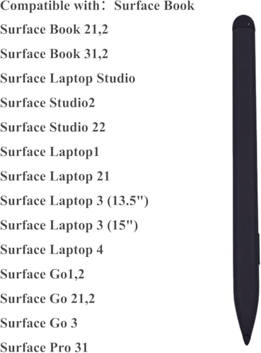 Slim Pen avec Tail Easer pour Surface Pro 10 9 8 X et Laptop Studio stylet tactile
