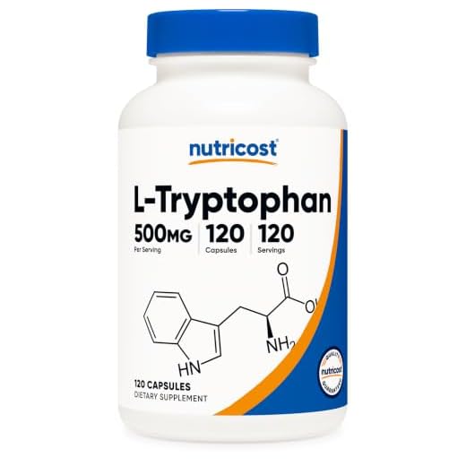 Nutricost L-Tryptophan 500mg Capsules