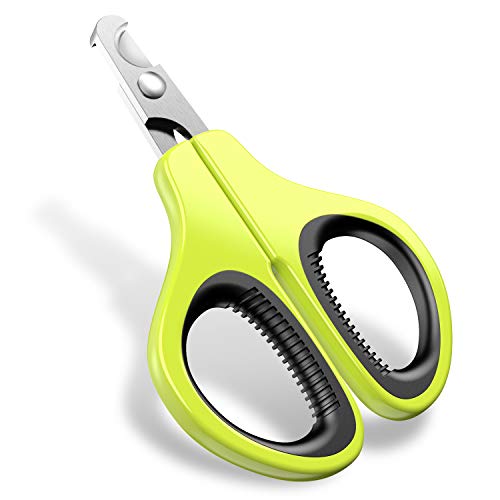 JOFUYU Pet Nail Clippers for Small Animals - Best Cat Claw Trimmer for Rabbit Puppy Guinea Pig Kitten Kitty - Sharp, Safe