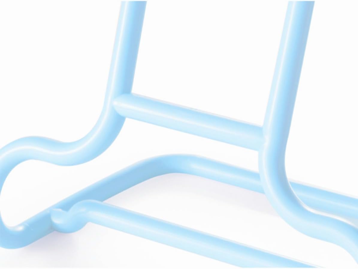 YARNOW 2 Pcs Shoe Organizer Rack, Blue PP Hanging Space Saver