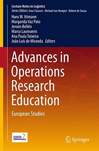 Buy Advances in Operations Research Education — BookShops.in