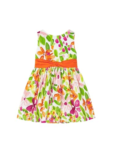 Mayoral Vestido Saten Estampado para niña 6 años (116cm)