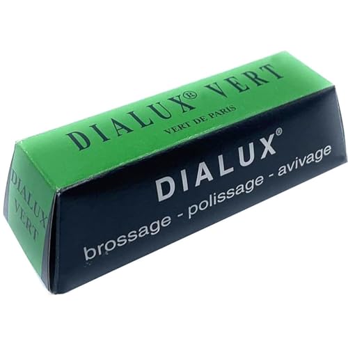 DIALUX One Bar of Green (Vert) Jewelers Polishing Compound Rouge - Paste