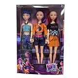 【Matériaux de qualité supérieure, musique intégrée】 – Cette poupée Chasseur de Démons est fabriquée en plastique non toxique de haute qualité, garantissant sécurité et durabilité. Sa structure robuste est résistante aux chocs et à la déformation, idéale for des heures de jeu. De plus, sa musique intégrée vous plonge dans l'univers de la K-pop !