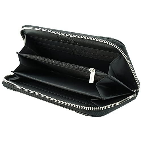 Ro Rox Nyx Gothic Moon Phase Witchcraft Wicca Faux Leather Wallet Purse4