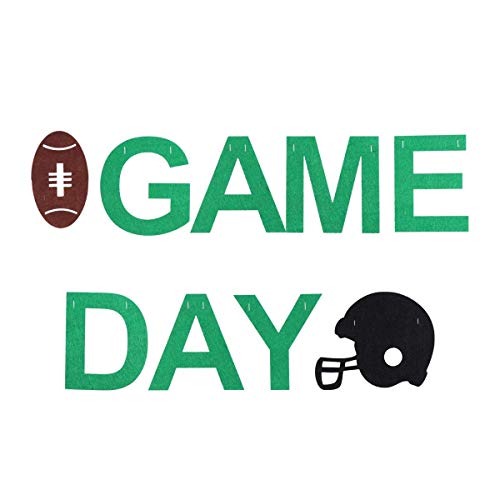 Binaryabc Game Day Banners,Football Game Day Decorations,Sport Game Day Party Supplies #TOP1