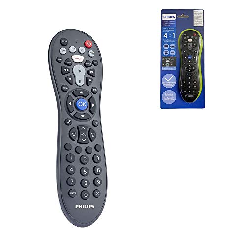 Controle Remoto Universal Philips 4x1 Televisão TV DVD Tv Smart Blue Ray