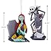 Hallmark Christmas Ornaments, Disney Tim Burton's The Nightmare Before Christmas Jack and Sally with Tombstones Ornaments, Set of 2, Gifts for Disney Fans
