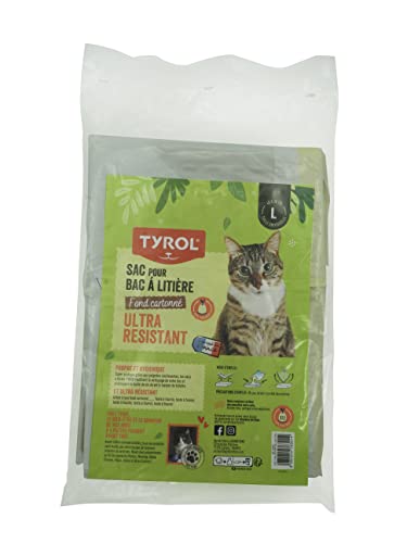 TYROL 5 SACS LITIERE FOND CARTONNE 44X30CM