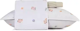 Jogo cama simples 2pc Mundo Kids Malha - Capi - Solteiro