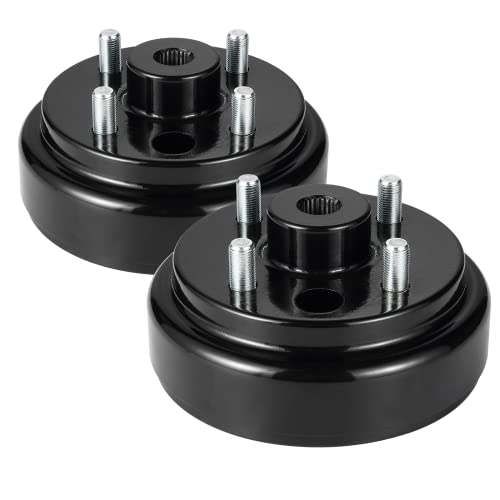 Xuanyudg0769 Golf Cart Brake Drum For Ezgo Txt/Pds 1982-Up Electric (Not Fit Gas Models), Replace Oem# 19186G1P, 2 Pack #TOP7