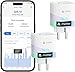 Produktbild meross Matter WLAN Steckdose mit Stromverbrauch, Smart Steckdose mit Stromzähler für Balkonkraftwerk, funktioniert mit Apple Home, Home Assistant, Alexa und Google Home, Sprachsteuerung, Fernzugriff