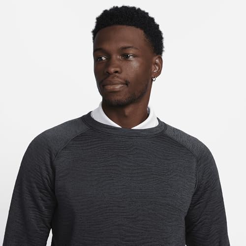 Nike Tour Men's Dri-FIT Golf Crew (Black/Black/White, FD5835-010) Size Large3