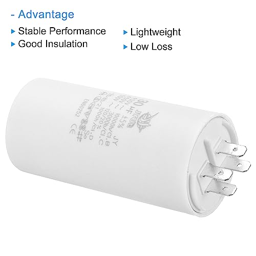 Condensateur CBB60 30uF Double Insertion pour un Lancement Fluide