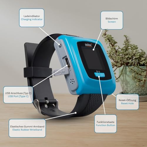 Pulsoximeter PULOX PO-400 mit Armband