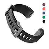 VIBETS Pulse Original Replacement Bands for Fitness Tracker ID115PlusHR (Black)